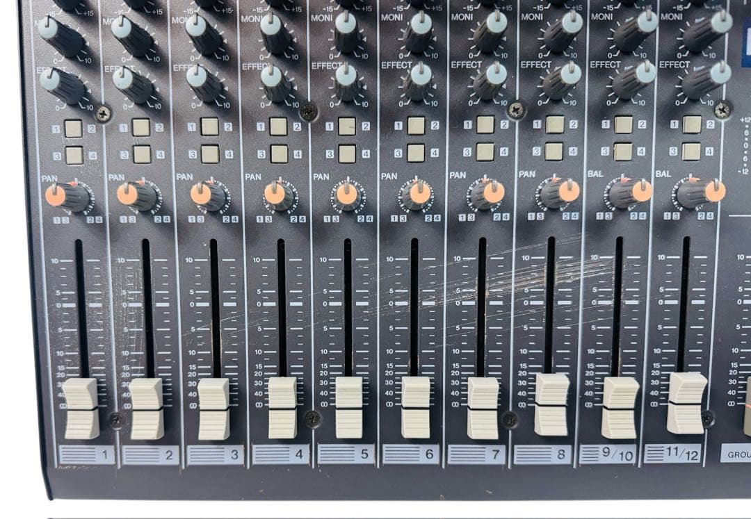 ヤマハ 12ch アナログミキサー ミキシングコンソール MX12/4