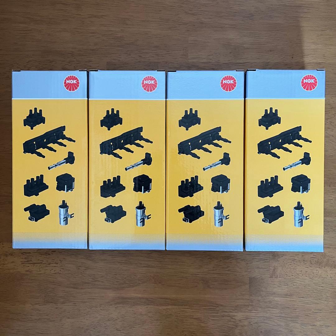 【新品】NGK U5052ダイレクトイグニッションコイル 48536 4本セット