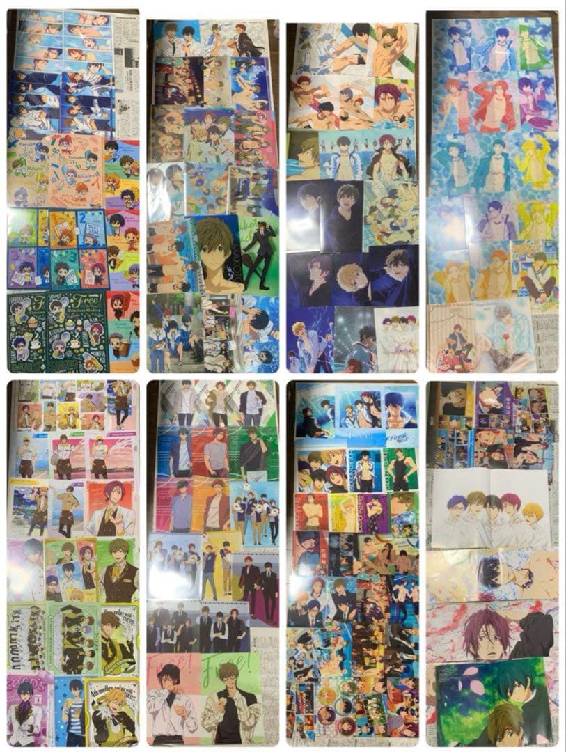 【バラ売り可】Free! クリアファイル100枚以上&A5クリアカード20枚以上