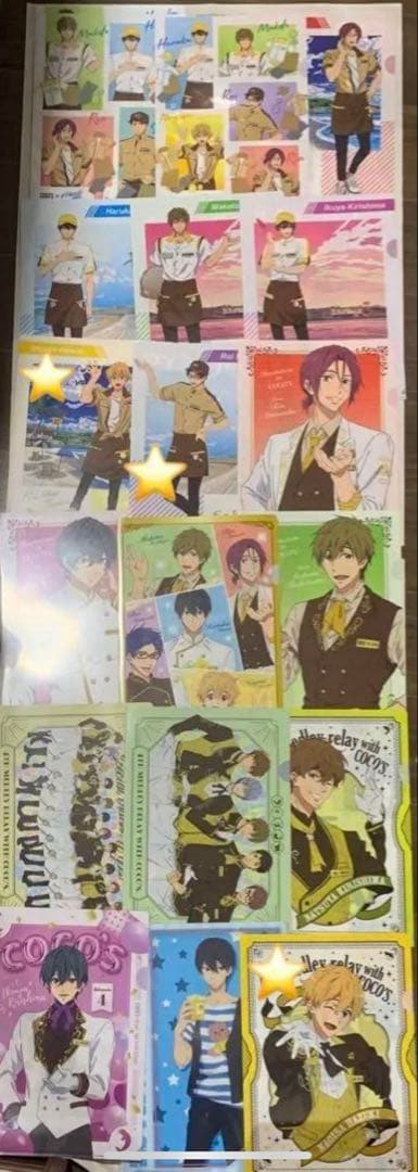 【バラ売り可】Free! クリアファイル100枚以上&A5クリアカード20枚以上