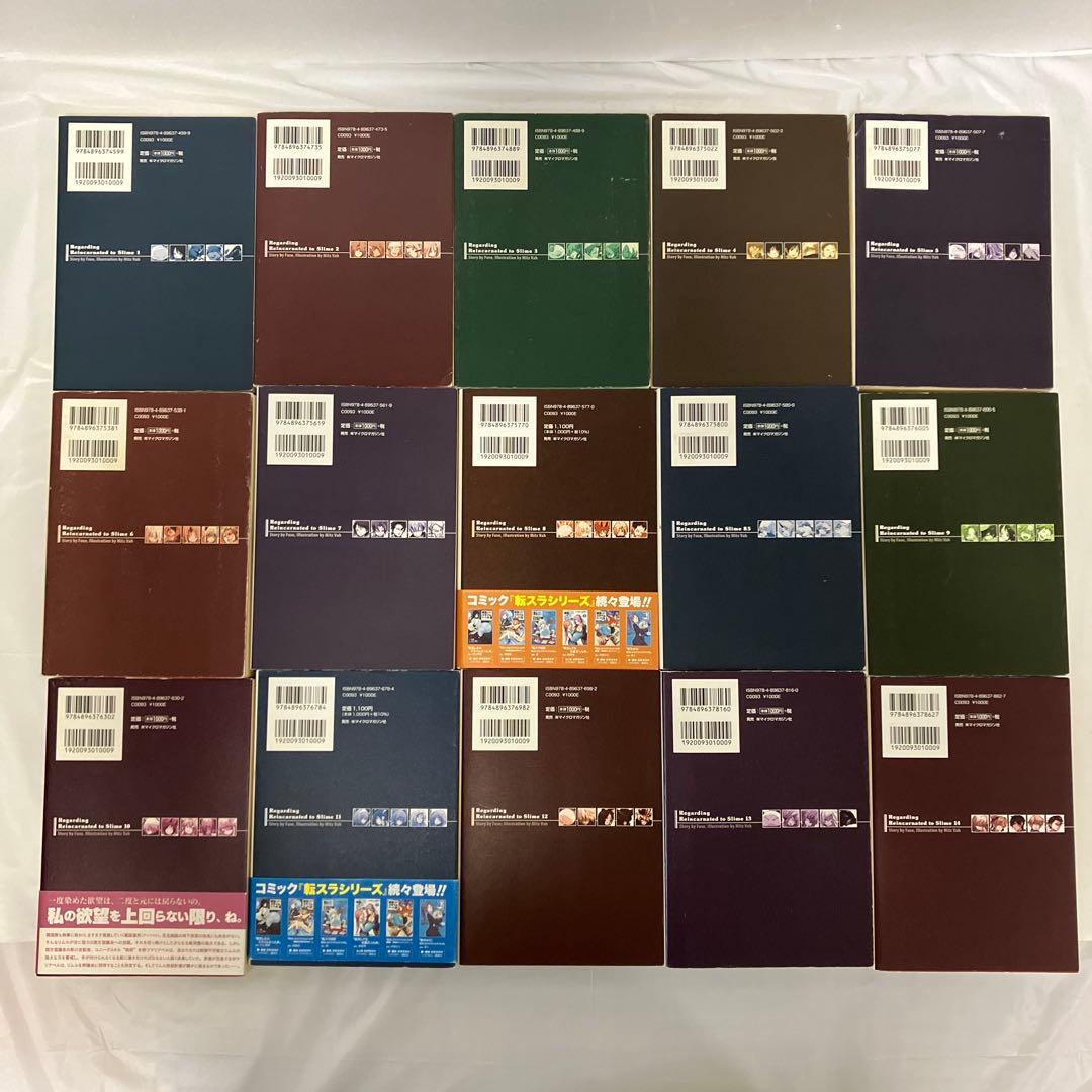 転生したらスライムだった件 既刊全22巻＋8.5巻公式認定資料集　セット