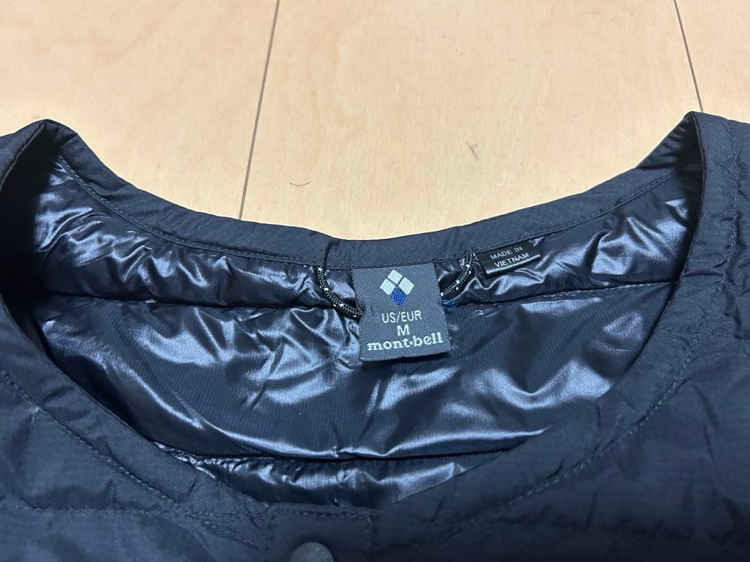 モンベルスペリオダウンラウンドネックジャケット