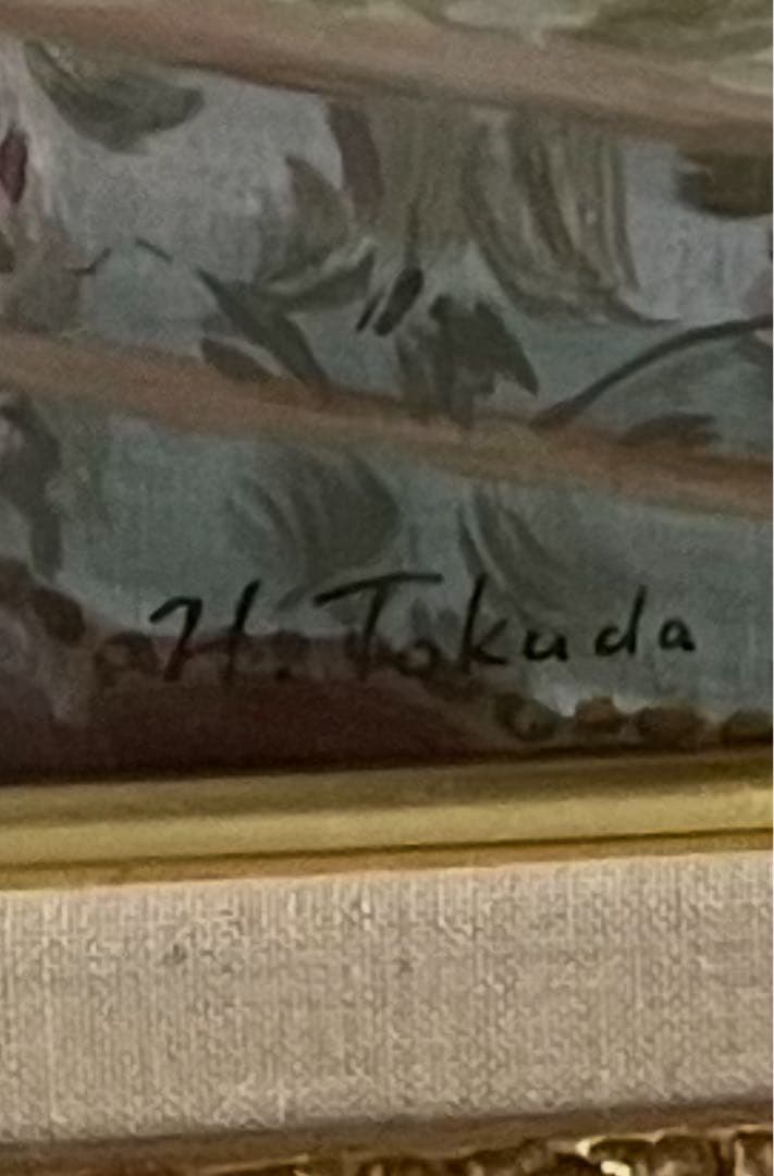 徳田宏行　人物画　女性像