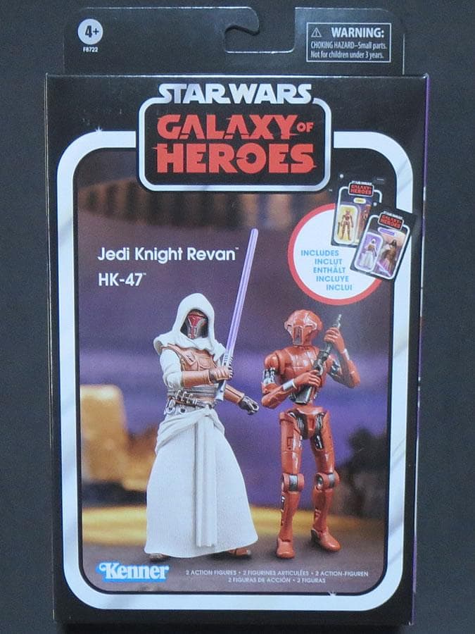 ジェダイナイト・レヴァン HK-47 スターウォーズ 3.75 フィギュア