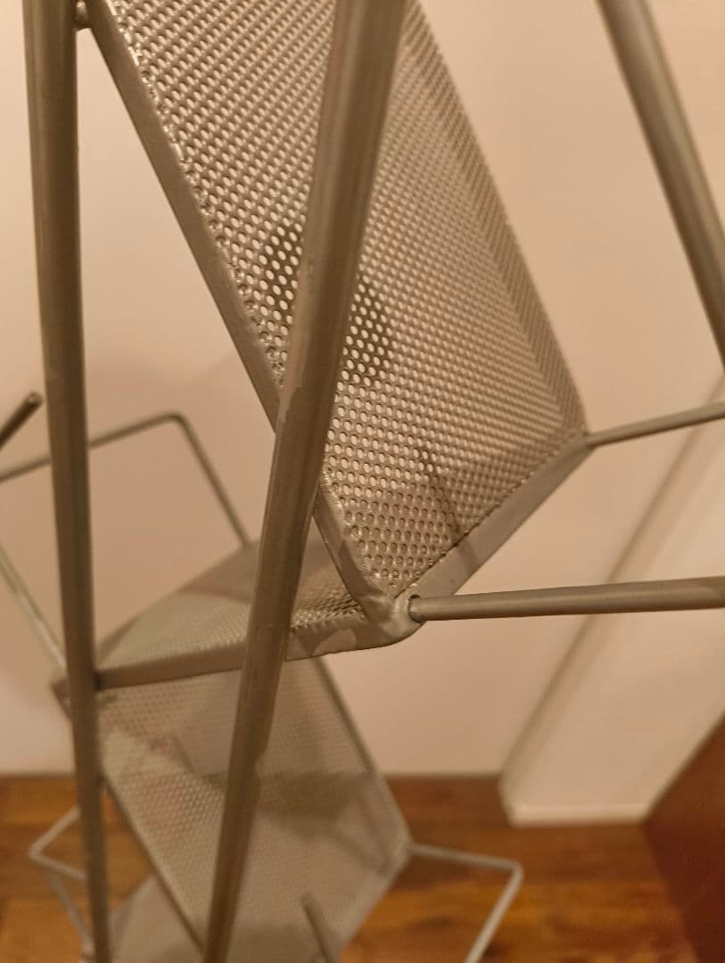 90s ポストモダン wave マガジン・CDラック 収納 ヴィンテージ レトロ