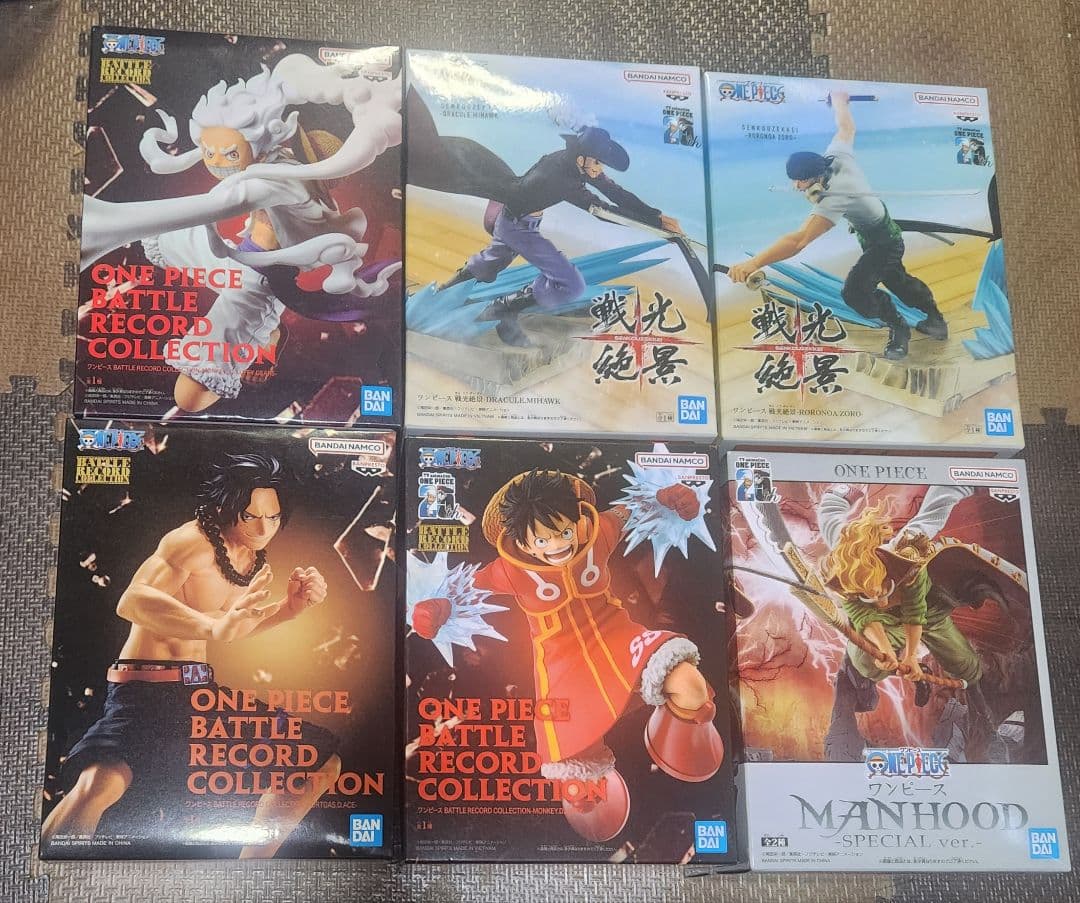 ワンピースGrandista ルームライト ワーコレ 他フィギュア ５６個セット