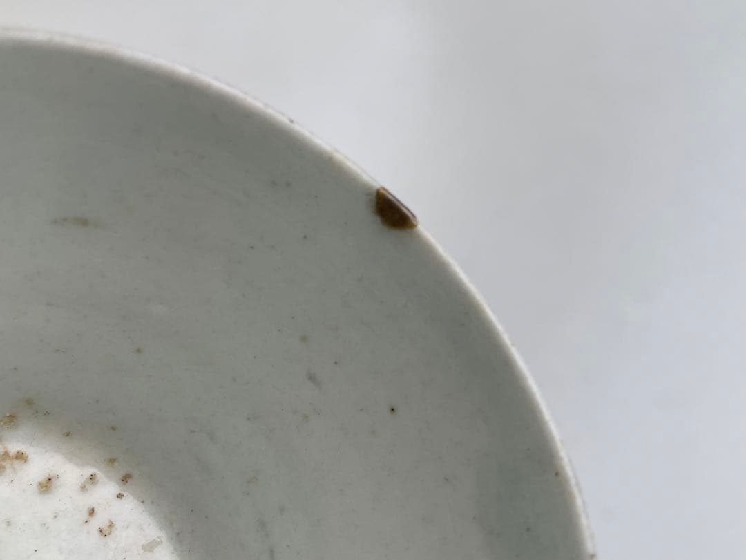 骨董　アンティーク　古伊万里　染付　雨降文様　蕎麦猪口　フリーカップ　酒器