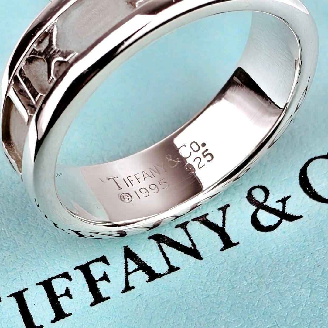 美品 ティファニー TIFFANY&Co. アトラス リング 指輪 14号