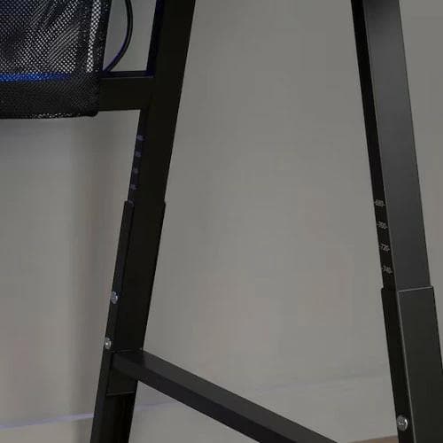 UTESPELARE ウーテスペラレゲーミングデスク ブラック 160x80cm