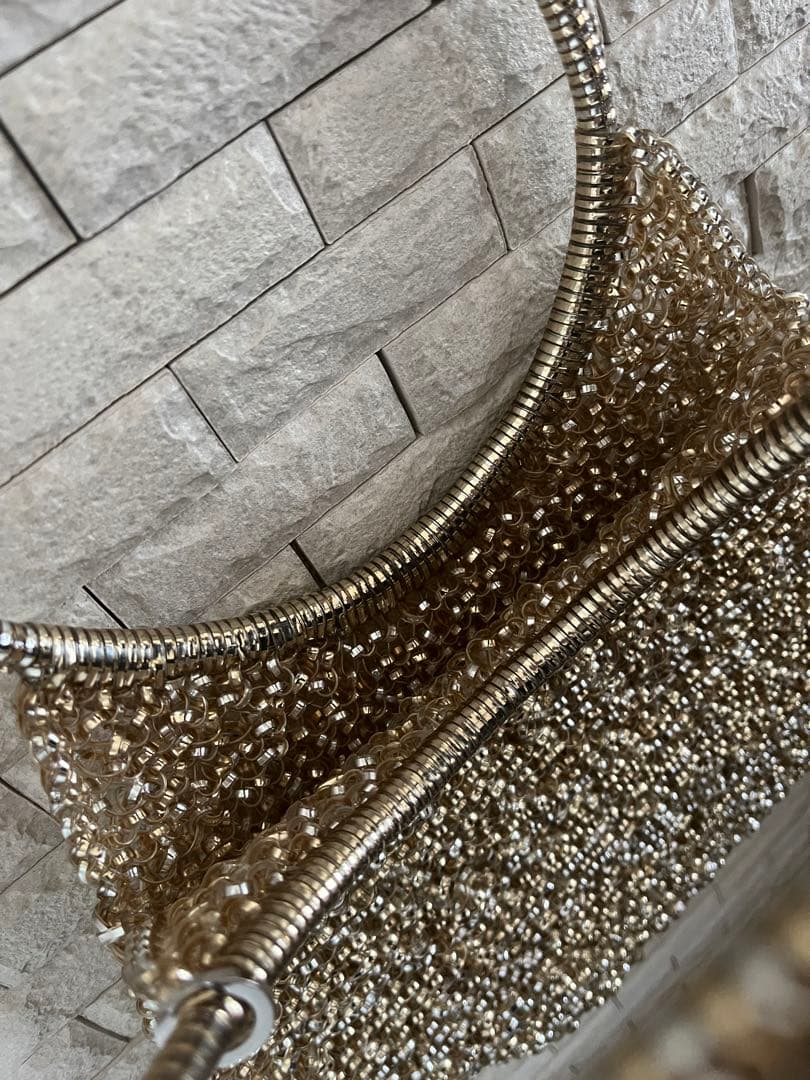 ANTEPRIMA アンテプリマ ワイヤーバッグ シルバーゴールド