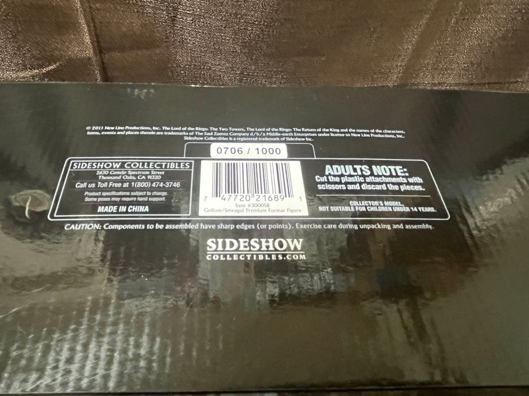 サイドショー ロードオブザリング ゴラム プレミアムフォーマット フィギュア