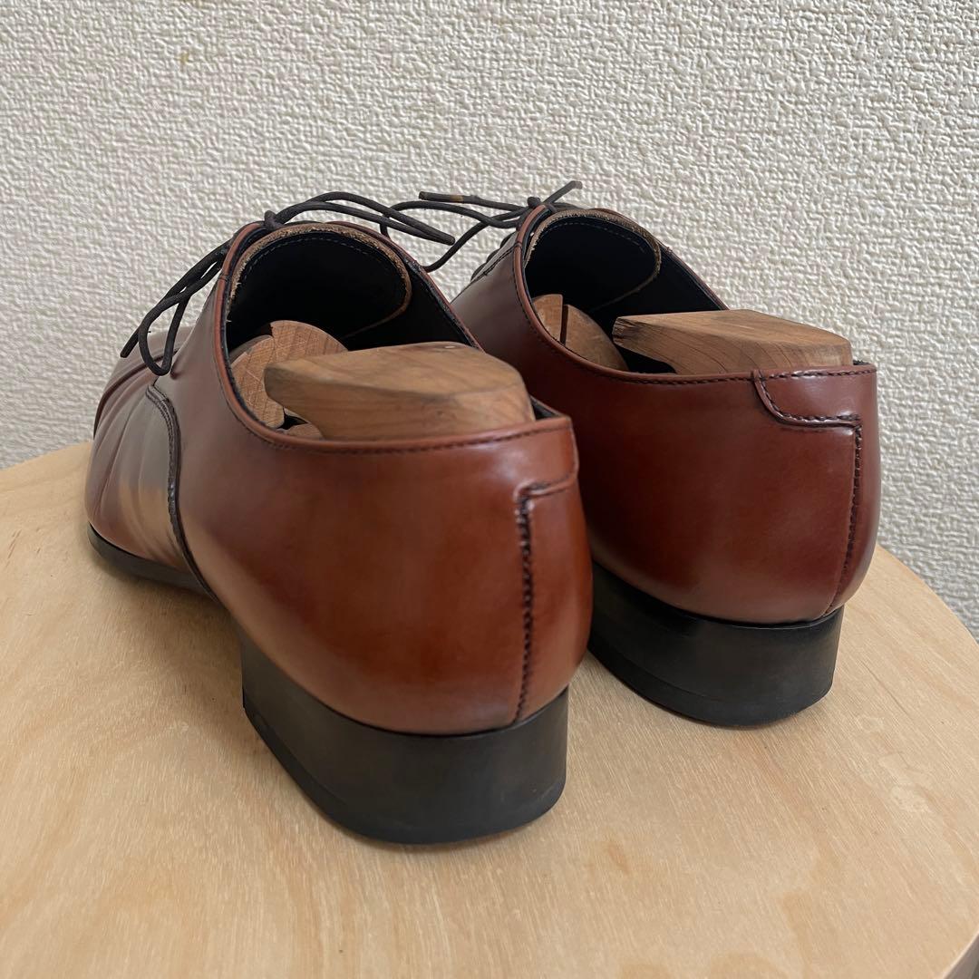 【極美品】REGAL 10LR ブラウン 茶 24.5cm リーガルストレート