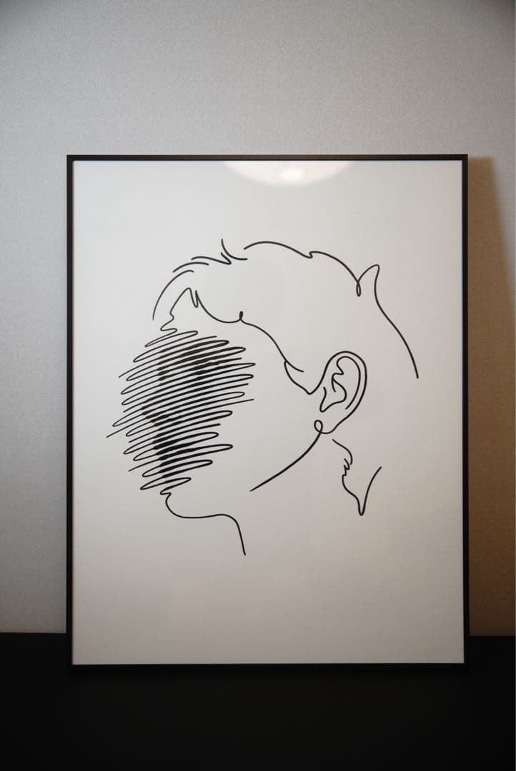 aicon works シルクスクリーン 額装済 版画 XG アート