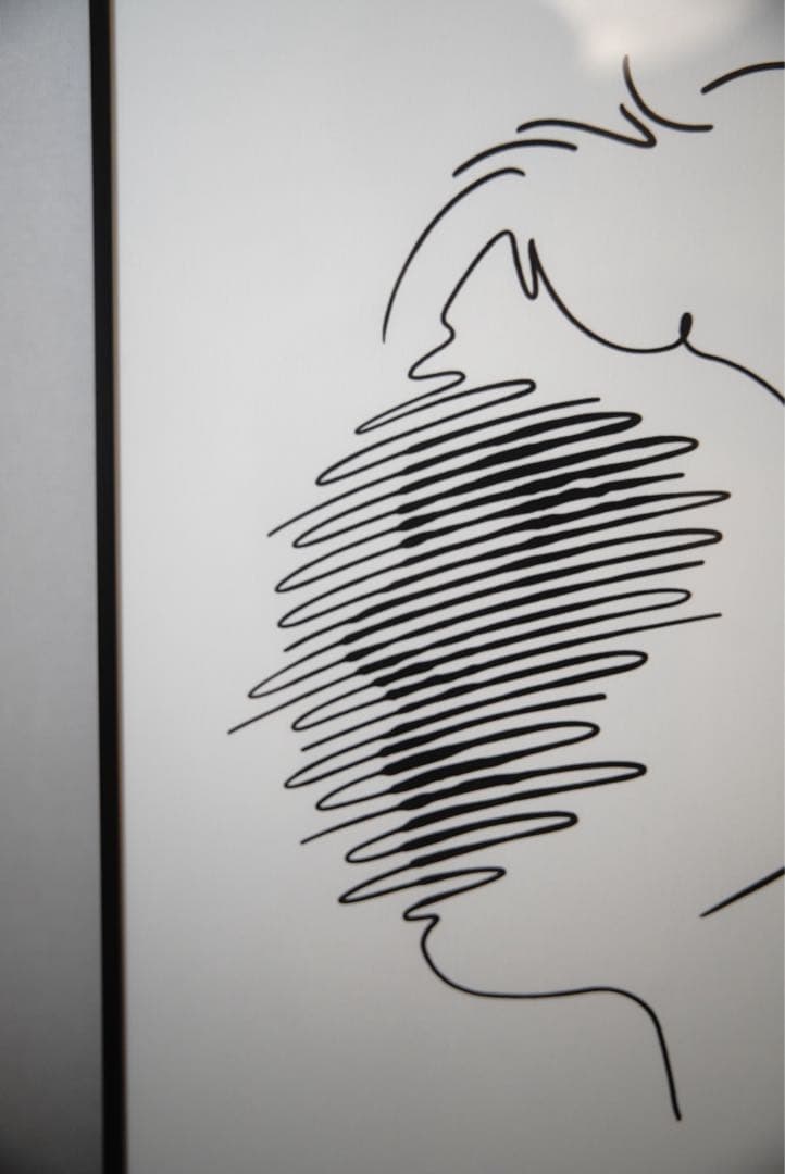 aicon works シルクスクリーン 額装済 版画 XG アート