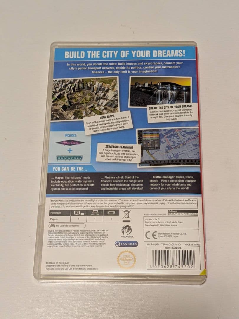 Nintendo Switch Cities: Skylines Nintendo Switch Edition