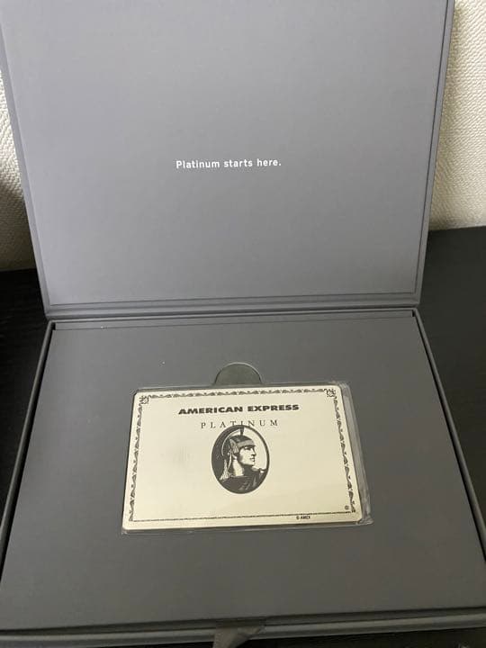 【最新版新品】アメリカンエキスプレス　プラチナカガミ　5枚