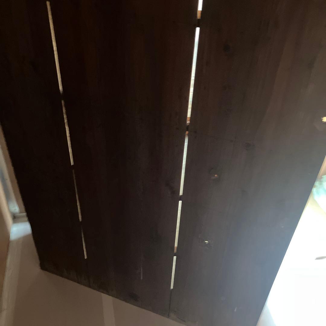 ぱぁるさん専用　木製ガラス扉キャビネット【引き取りの場合は送料分値引きします】