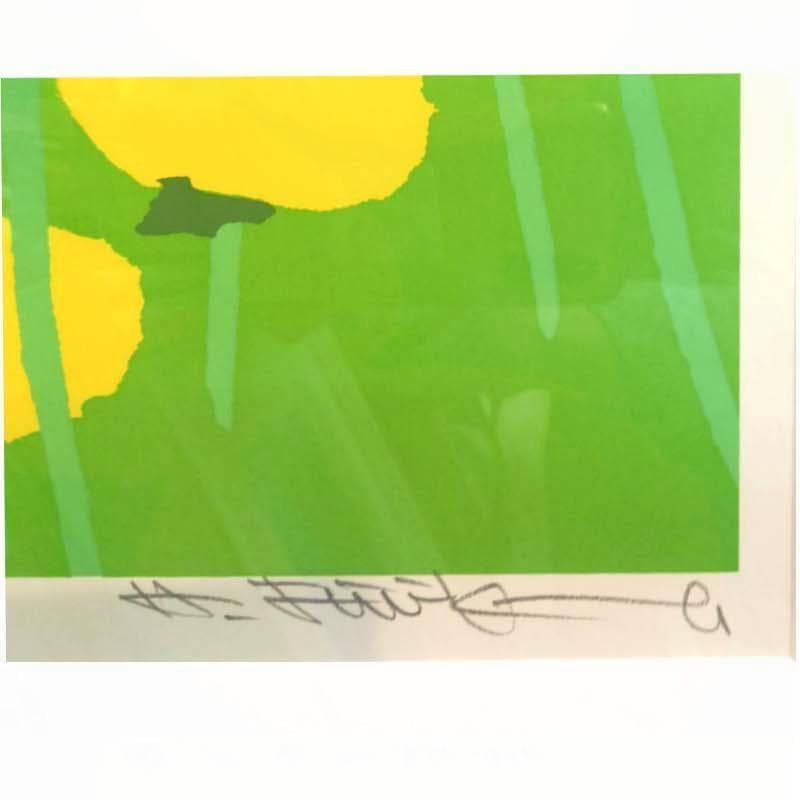 ☆ 藤倉英幸 「 風とタンポポ 」 シルクスクリーン　全紙サイズ 新品！