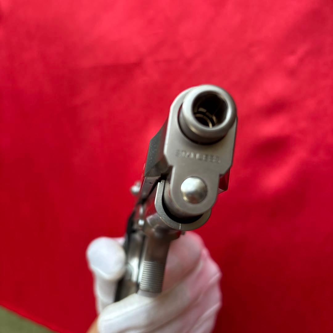 WA ベレッタM92F INOX ガスブローバックガン