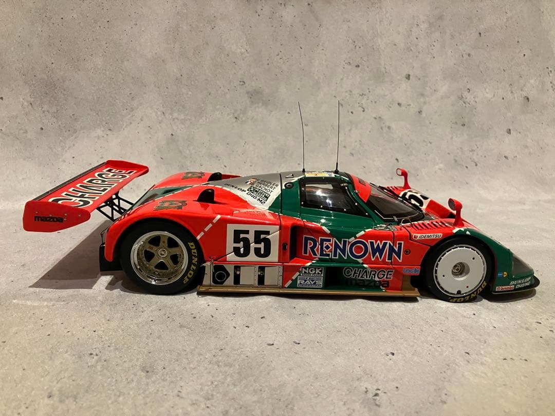 オートアート 1/18 787B MAZDA 箱無し ディスプレイケース付