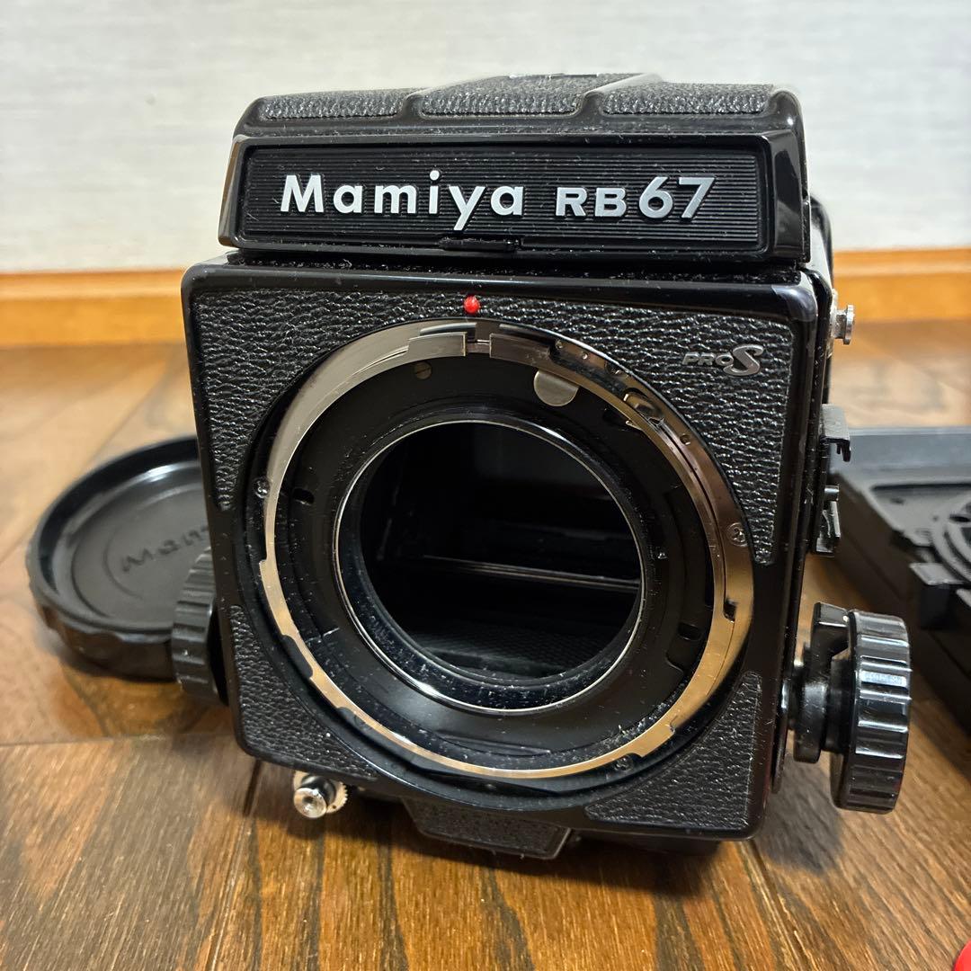 【ジャンク品】Mamiya RB67 中判フィルムカメラ　カタログ付