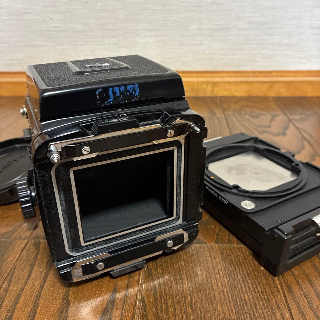 【ジャンク品】Mamiya RB67 中判フィルムカメラ　カタログ付