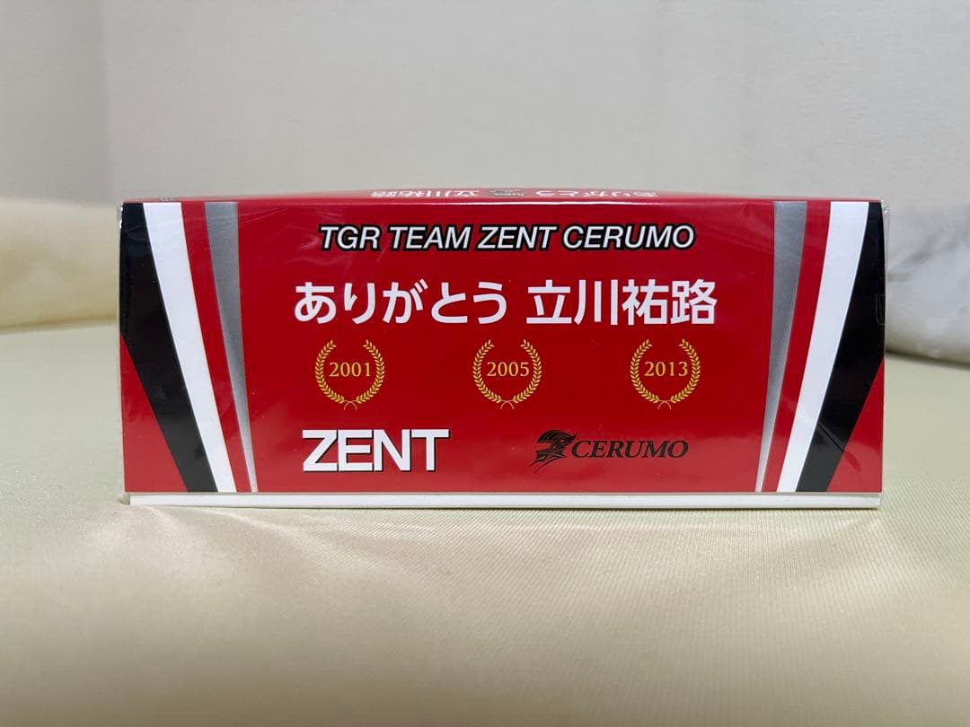 限定300台ZENT CERUMO GR Supra 2023立川祐路ラストラン