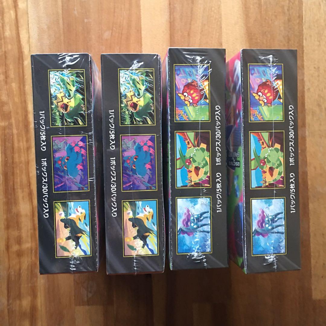 ポケモンカード　インフェルノx 4箱　　　　　s