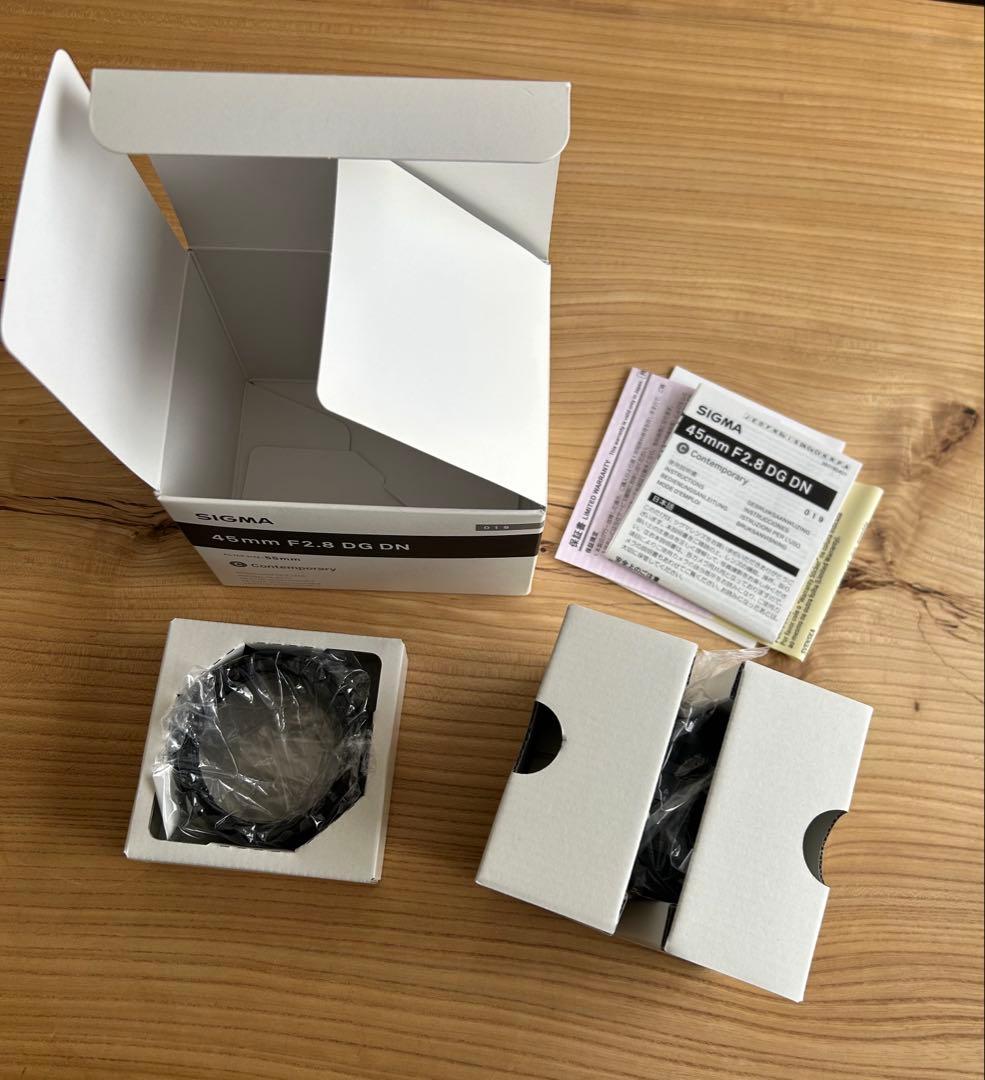 t*o様 SIGMA 45mm F2.8 DG DN Lマウント ※レンズプロテ