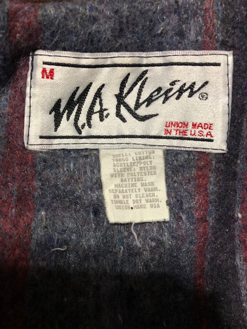 80s USA製 フェード ダックジャケットサンタフェジャケットタイプ