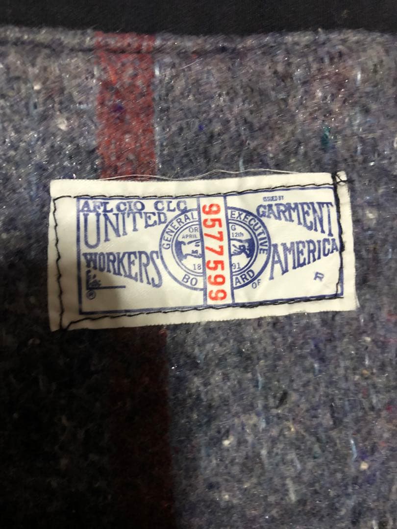 80s USA製 フェード ダックジャケットサンタフェジャケットタイプ