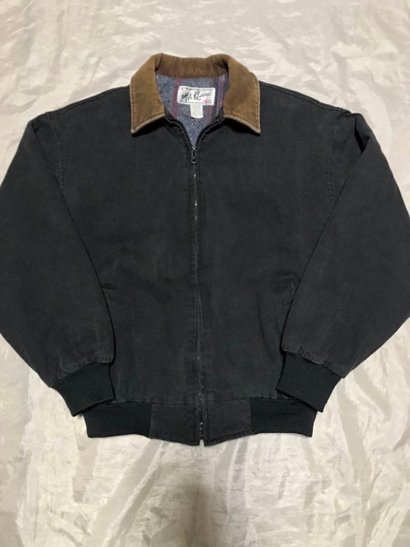 80s USA製 フェード ダックジャケットサンタフェジャケットタイプ