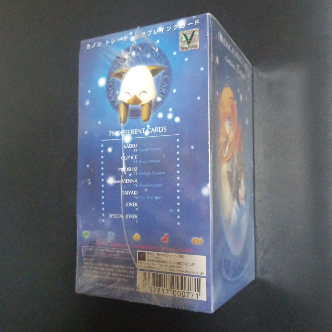 トレーディングプレイングカード　KANON　1BOX　新品未開封
