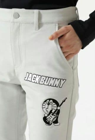 再再再値下新品　ジャックバニー　パンツ0　ドラえもん裏起毛グレー定価17600円