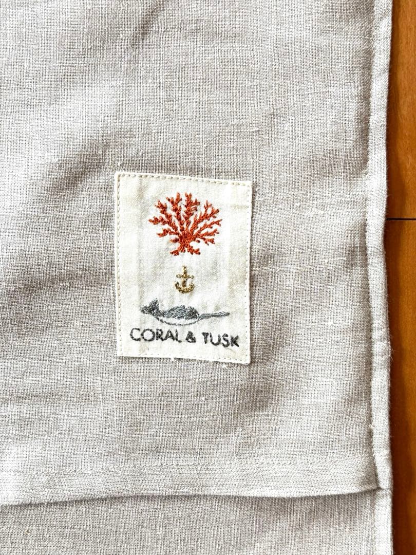 【coral&tusk コーラルアンドタスク　クッションカバー】