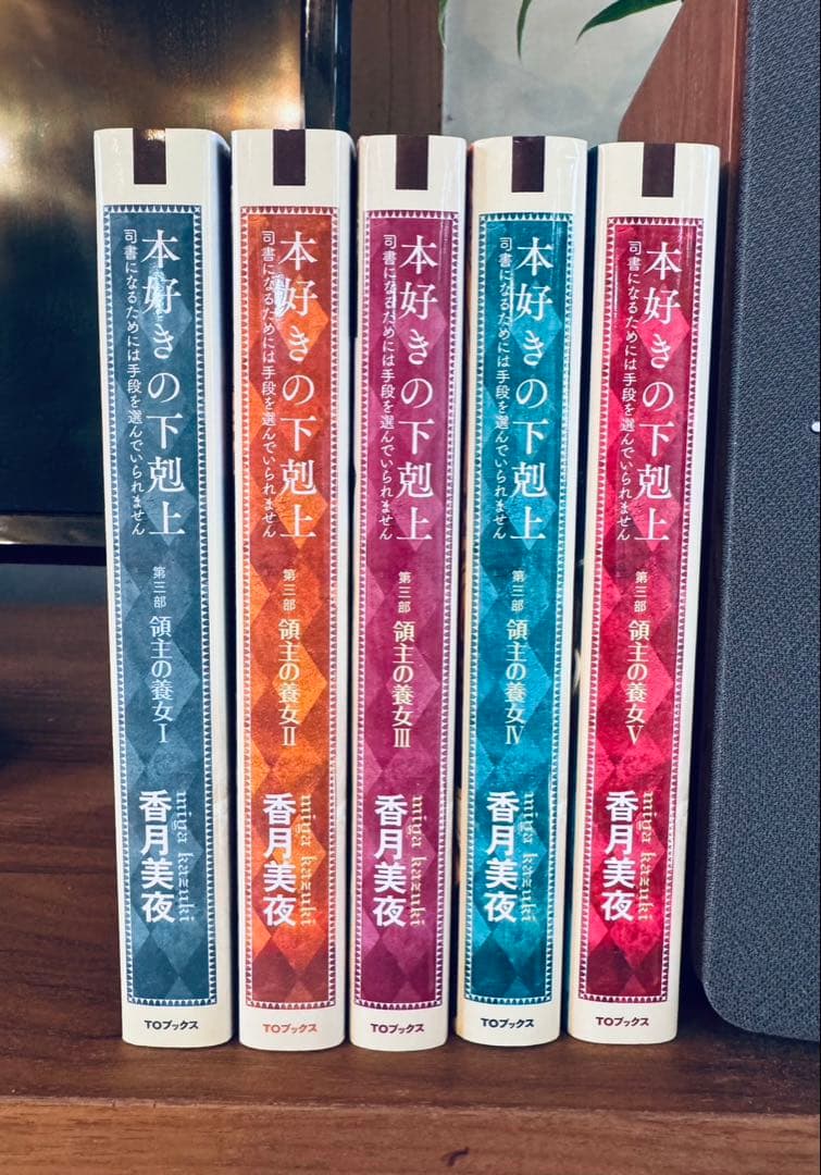 本好きの下剋上【小説】全巻セット 第一部～第五部（全33巻完結）+短編集　外伝