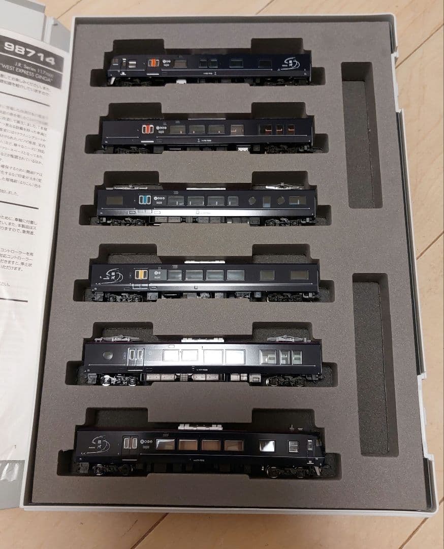TOMIX 98714 JR 117系（WEST EXPRESS銀河）セット