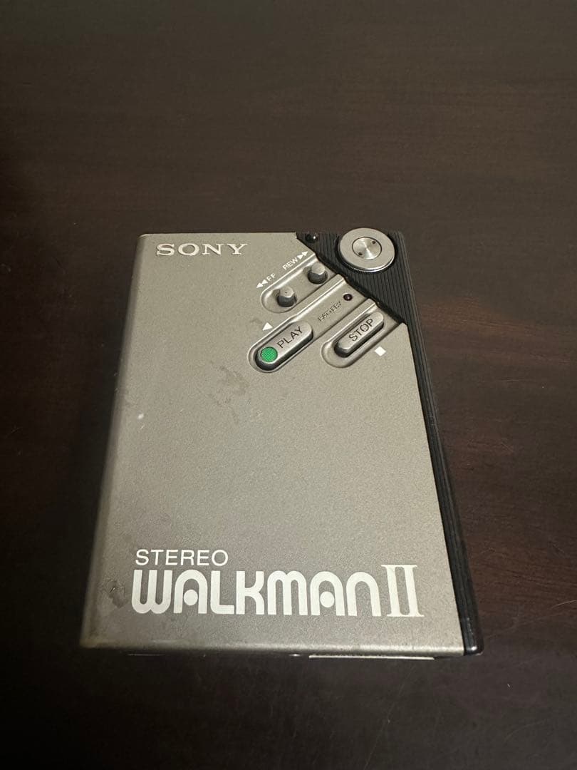 ジャンク　SONY カセットウォークマン WM-2 シルバー