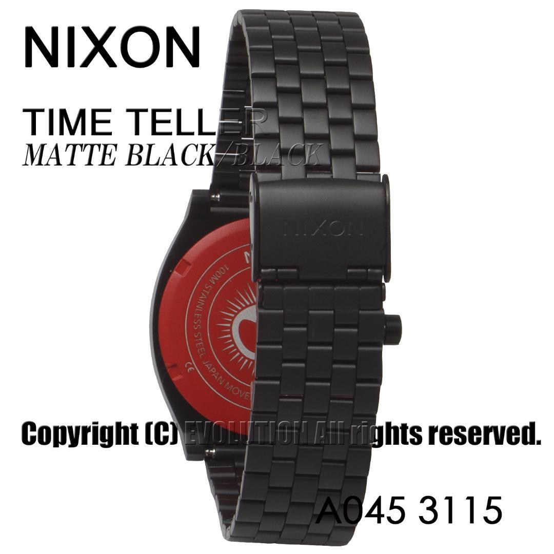 新品未使用 [ニクソン] NIXON 腕時計 MATTE BLACK/ブラック
