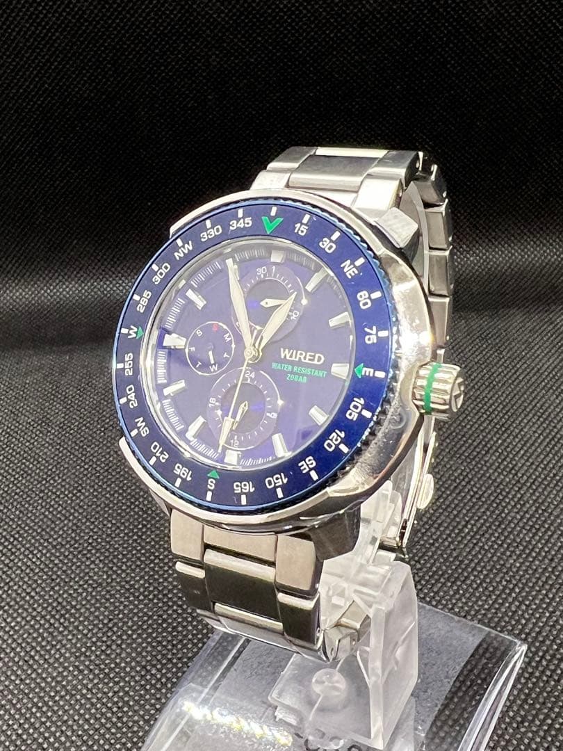 WIRED ソリディティ　20気圧防水　電池交換済み