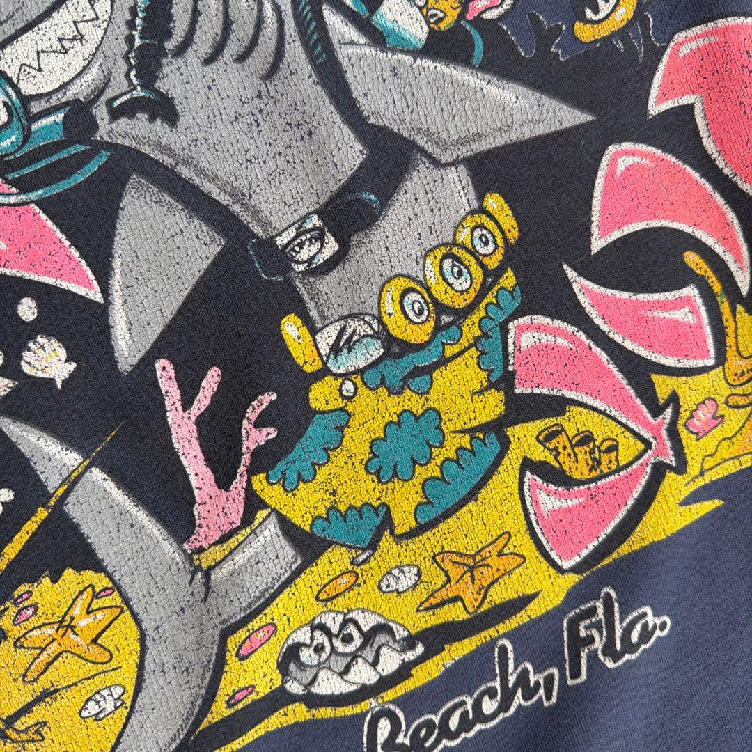 90s RON JON シャークT XL USA製 シングル