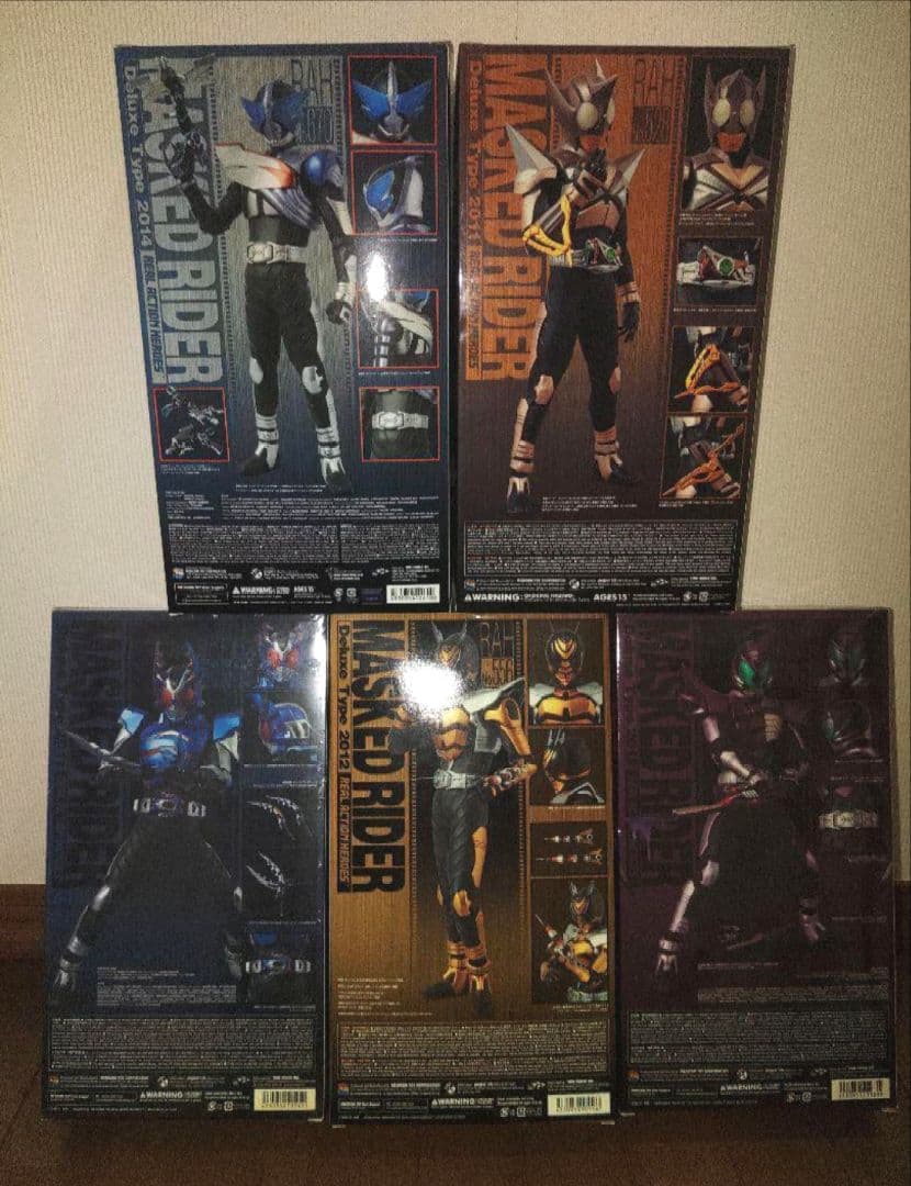 RAH 仮面ライダーカブト 6体セット　国内正規品
