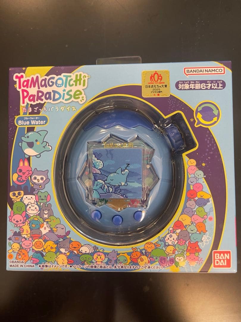 新品　BANDAI Tamagotchi Paradise 青　ブルーウォーター