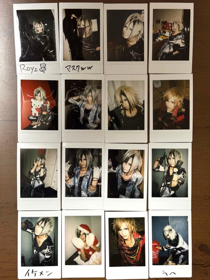 Royz 昴さん過去チェキ 16枚セット　コスプレ　サンタ　サイン　リラックマ