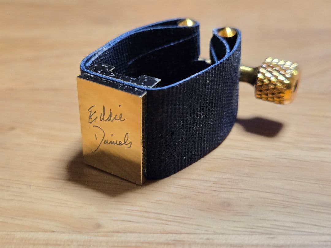 エディ・ダニエルズ　ゴールド　リガチャー　バスクラリネット用