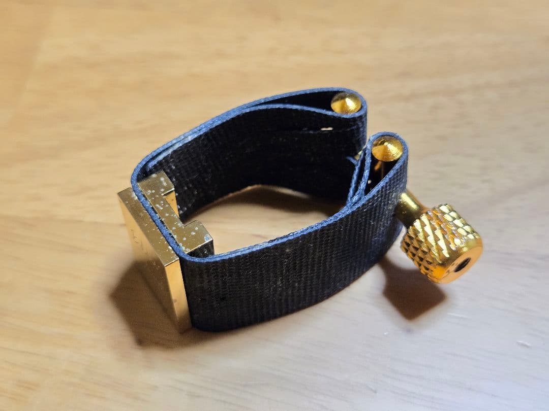 エディ・ダニエルズ　ゴールド　リガチャー　バスクラリネット用