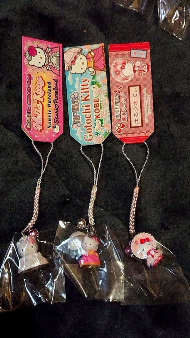 J*_様 ご当地ハローキティ ストラップ 12個セット　1