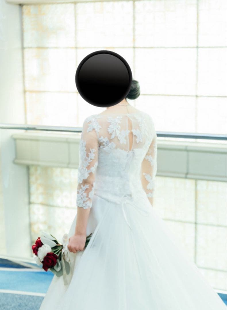 LILIO ブライダルブラウス 11号 ワタベウェディング　ボレロ　スパンコール