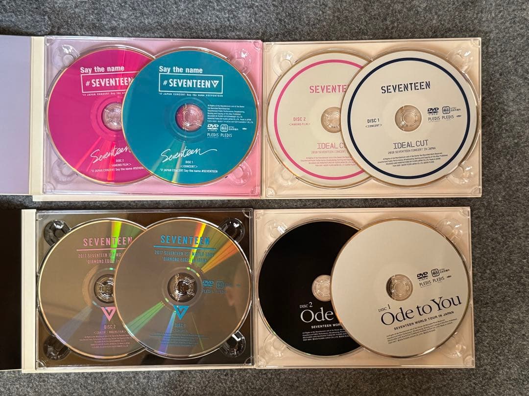 ★美品★SEVENTEEN ライブDVD 4枚セット