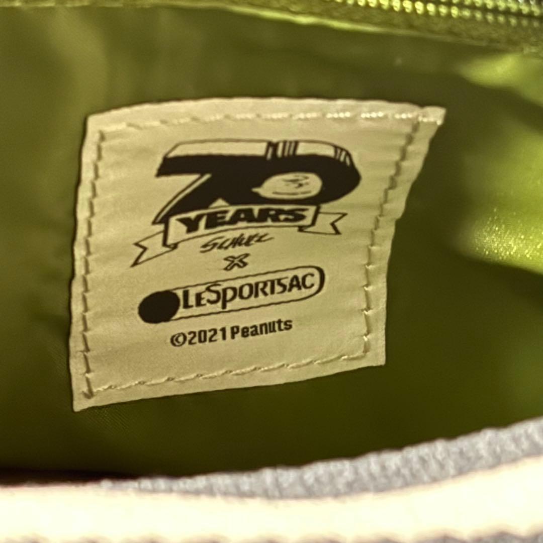 レスポートサック　スモールエブリデイバッグ　ピーナッツオールスター　デニム調